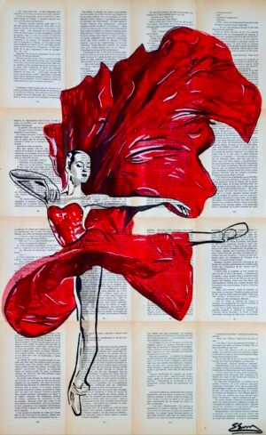 A woman who feels stable