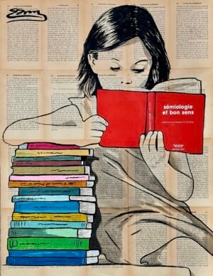 The girl who run from the guards