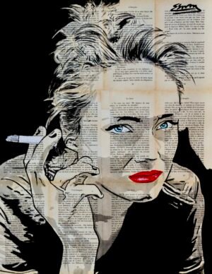 She has a lot to say